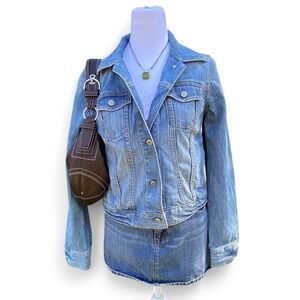 vintage gap jean jacket